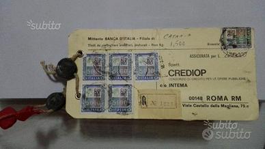 Raccomandata assicurata affrancata