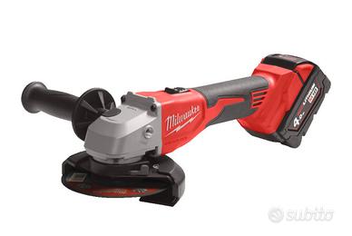 Smerigliatrice milwaukee 18v a batteria brushless