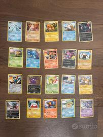 Lotto carte Pokémon vintage anni 2000 (no holo, EX