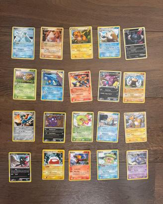Lotto carte Pokémon vintage anni 2000 (no holo, EX