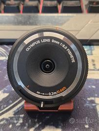 Olympus 9 mm F. 8 fisheye m43