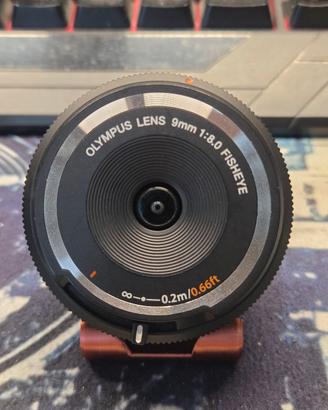 Olympus 9 mm F. 8 fisheye m43