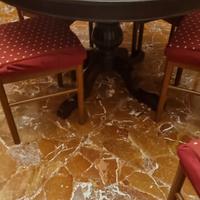 Tavolo tondo allungabile