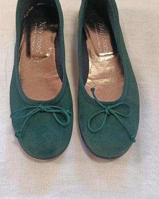 Ballerine color Verde Bosco