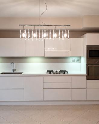 Cucina Spagnol Maryland laccata lucida top Corian
