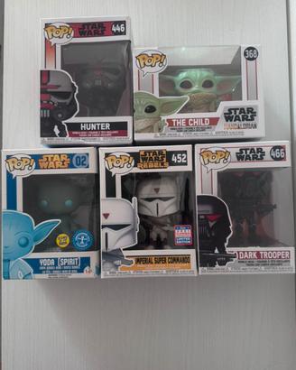 Lotto 5 funko pop star wars prenotati per lani