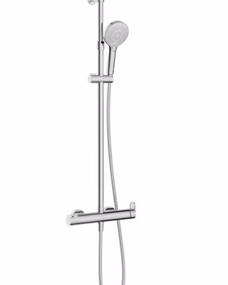 Colonna doccia con miscelatore Icone cromo