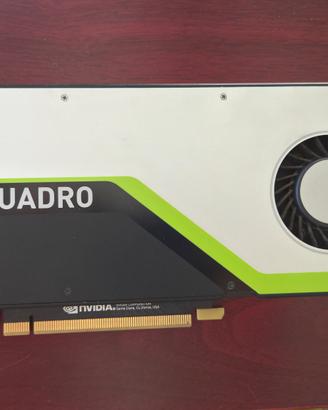 GPU Nvidia Quadro RTX 4000 8gb scheda grafica