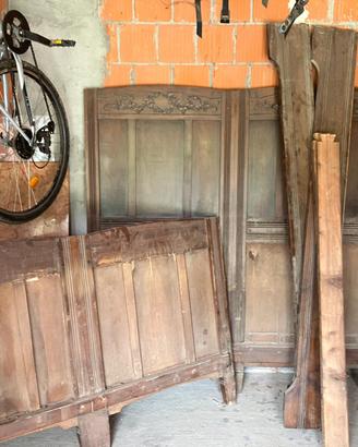 Camera anni 20 in legno