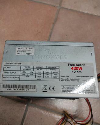 alimentatore Pc