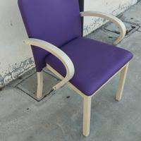 sedia con braccioli