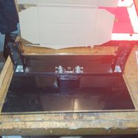 Supporto tv pesante e base cristallo da soggiorno