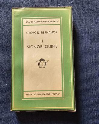 "Il Signor Ouine" di Georges Bernanos. RARO