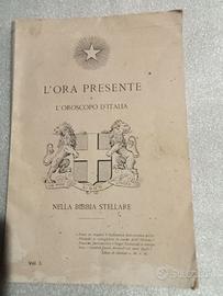 ESOTERISMO L’OROSCOPO D’ITALIA BIBBIASTELLARE 1915