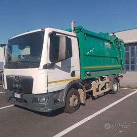 Man TGL 12.220 COMPATTATORE