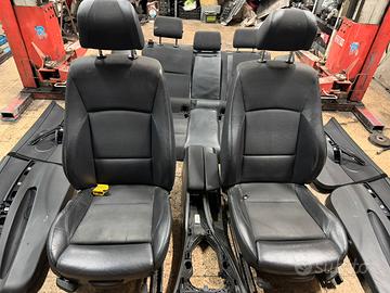 BMW serie 3 E91 Interni completi misto-pelle neri