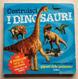 Libri per bambini - set 2 libri sui dinosauri