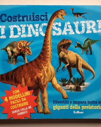 Libri per bambini - set 2 libri sui dinosauri