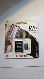 memoria micro sd kingston classe 10 xc 128gb canva