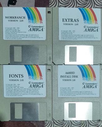 Floppy Commodore Amiga Workbench