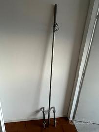 Bilanciere 200 cm cromato e manubri componibili