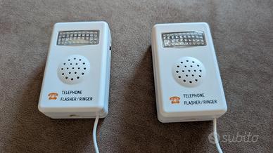 Amplificatore squillo-suoneria telefono, con LED