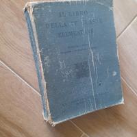 antico libro quarta elementare
