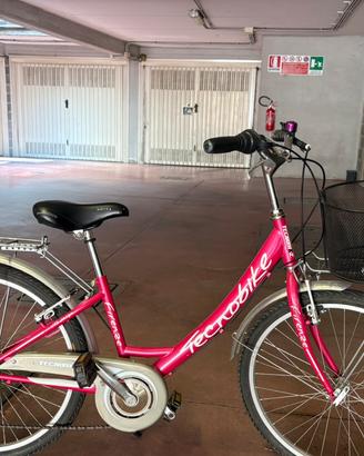 Bici rosa donna