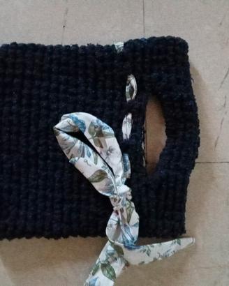 borsa blu