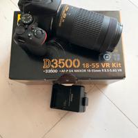 Nikon D3500 + Obiettivo Af-p Nikkor 70-300mm VR