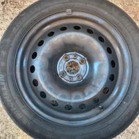NR. 4 CERCHI IN FERRO  DA 16, ORIGINALI FIAT