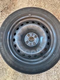 NR. 4 CERCHI IN FERRO  DA 16, ORIGINALI FIAT