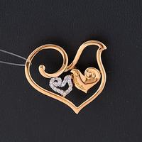 CHANTECLER DIAMOUR CIONDOLO IN ORO ROSA 18 KT