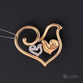 CHANTECLER DIAMOUR CIONDOLO IN ORO ROSA 18 KT