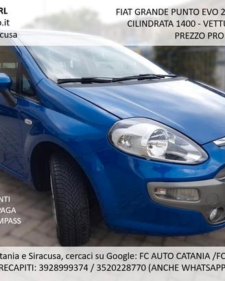 Fiat Punto 1.4 8V 5 porte Easypower Lounge 2015