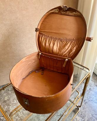 Grande cappelliera da viaggio vintage anni ’50