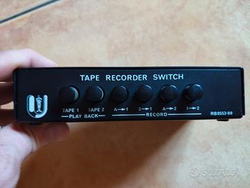 Tape recorder Switch per registratore Bobina 