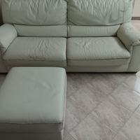 Divano 3 posti + pouf