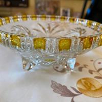 Lotto centrotavola in cristallo Vintage anni 50