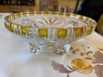 Lotto centrotavola in cristallo Vintage anni 50