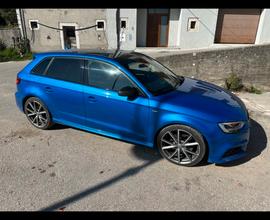Audi A3 sportback SLine 2.0 184 cv quattro 2017