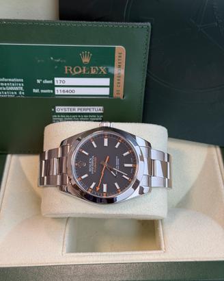 ROLEX MILGAUSS REF. 116400 full set 2011