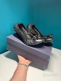 Scarpe Donna décolleté Donna Più Pelle Nera tg 39