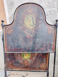 letto in ferro battuto 