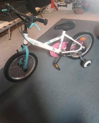 bicicletta  b'Twin da 16