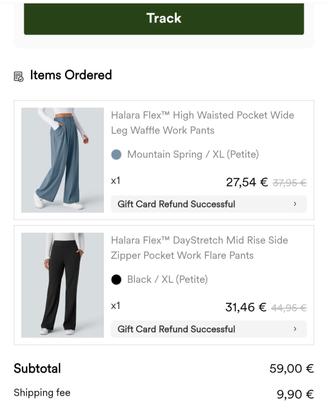 pantaloni donna neri e carta da zucchero NUOVI