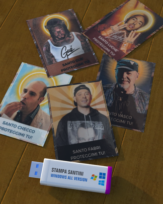 USB “Stampa tutti i Santini che vuoi”