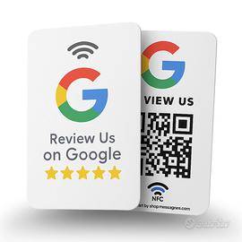 Carta NFC Google per recensione