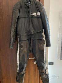 Tuta in pelle gaman anni 70