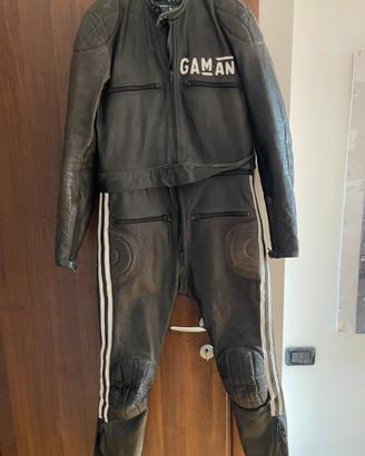 Tuta in pelle gaman anni 70
